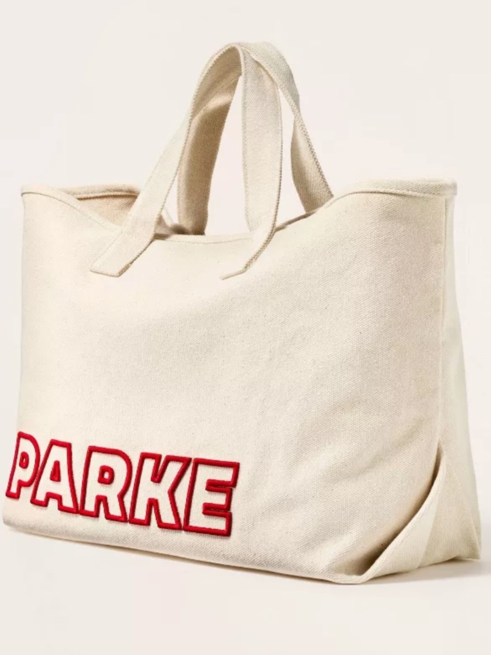 Parke x Target - Canvas Tote Bag - Natural - Large - In Hand NWT - Picture 4 of 5